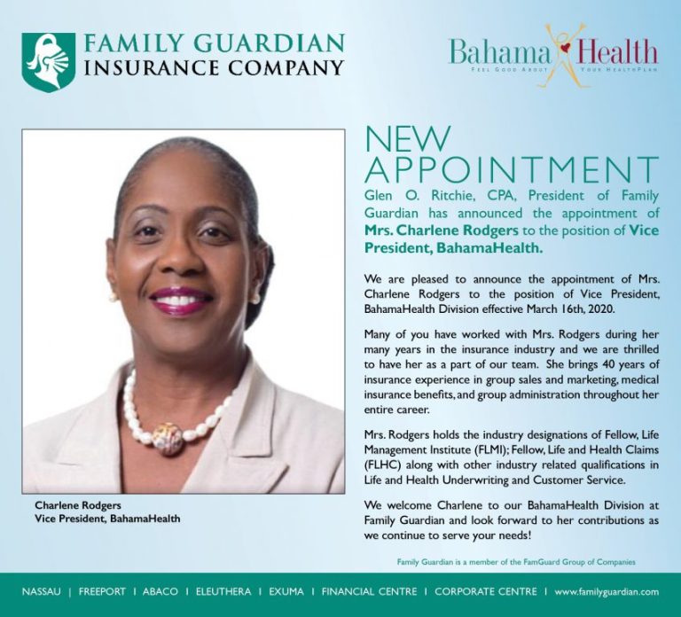 New Appointment: Vice President, BahamaHealth - Bahama Health